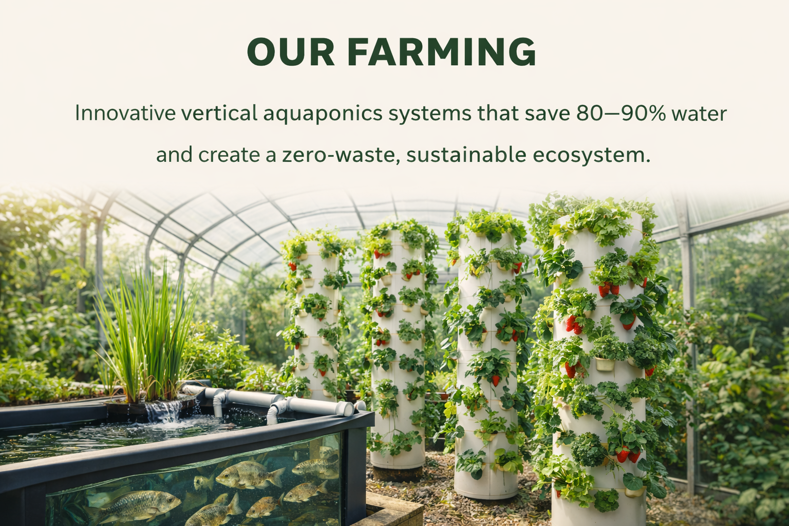 Year-round farming operations at Kespice Farms